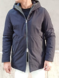 PARKA LUNGO CON CAPPUCCIO  MARKUP