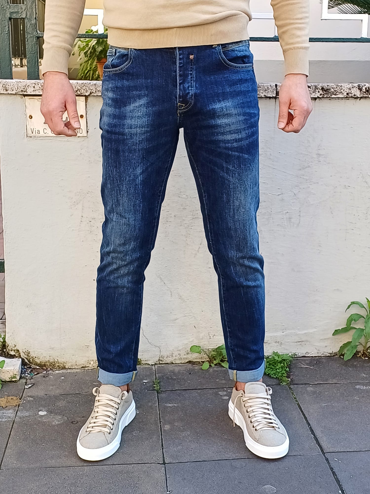 Slim Fit Jeans Datch Uomo Prezzi JEANS CINQUE TASCHE DATCH – Vic