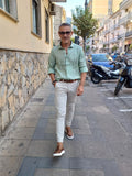 CAMICIA  100% LINO COLLO FRANCESE MARKUP