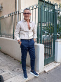 CAMICIA  100% LINO COLLO FRANCESE MARKUP