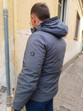 PARKA LUNGHEZZA MEDIA CON CAPPUCCIO MARKUP