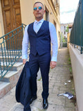 ABITO UNITO UN BOTTONE CON GILET MOLO14