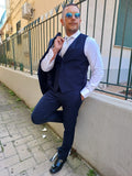 ABITO UNITO UN BOTTONE CON GILET MOLO14