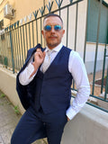 ABITO UNITO UN BOTTONE CON GILET MOLO14