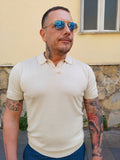 POLO DUE BOTTONI IN FILO DI COTONE BASIC GALERIE