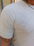 T-SHIRT UNITO IN FILO DI COTONE SLUB FINEZZA 12 MARKUP