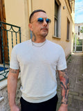 T-SHIRT UNITO IN FILO DI COTONE SLUB FINEZZA 12 MARKUP