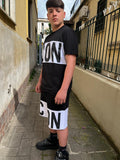 T-SHIRT CON FASCIA E LOGO GRANDE ICON