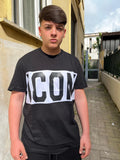 T-SHIRT CON FASCIA E LOGO GRANDE ICON
