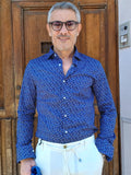 CAMICIA SLIM FIT FANTASIA MADE IN ITALY