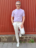 T-SHIRT UNITO IN FILO DI COTONE DETTAGLI A COSTE FINEZZA 14 MARKUP