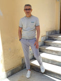 T-SHIRT TINTURA A FREDDO CON TASCHINO IN FILO DI COTONE F.12 MARKUP