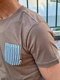 T-SHIRT BASIC CON TASCHINO DATCH