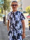 T-SHIRT ICON CON MONOGRAMMA