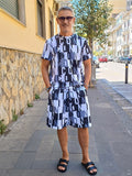 T-SHIRT ICON CON MONOGRAMMA