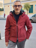 PARKA LUNGHEZZA MEDIA CON CAPPUCCIO MARKUP