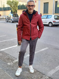 PARKA LUNGHEZZA MEDIA CON CAPPUCCIO MARKUP