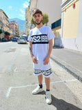 COORDINATO CON FASCIA CENTRALE E LOGO GRANDE DS2