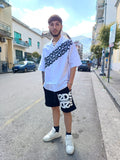 COORDINATO CAMICIA OVER E BERMUDA DS2