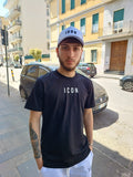 T-SHIRT CON LOGO PICCOLO AL CENTRO ICON