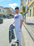 T-SHIRT CON LOGO EFFETTO PITTURA ICON