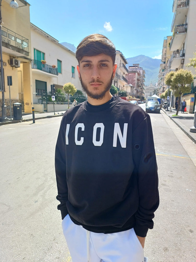 FELPA GIROCOLLO ICON