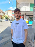 T-SHIRT CON LOGO PICCOLO AL CENTRO ICON