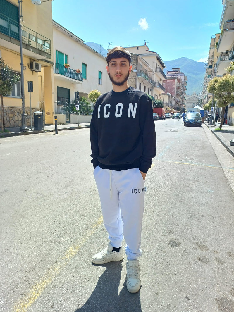 FELPA GIROCOLLO ICON