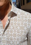 CAMICIA FANTASIA VEST. COMODA MADE IN ITALY