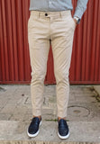 PANTALONE IN GABARDINA TASCA AMERICA BOTTEGA NAPOLETANA