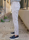 PANTALONE IN GABARDINA TASCA AMERICA BOTTEGA NAPOLETANA