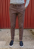 PANTALONE IN GABARDINA TASCA AMERICA BOTTEGA NAPOLETANA