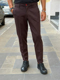 PANTALONE CON ELASTICI LATERALI TES. PUNTO MILANO 17 TREQUARTI BY NAIF