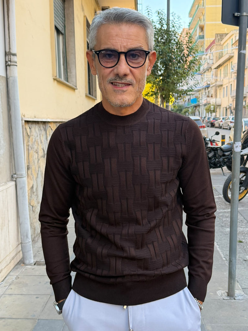 MAGLIA GIROCOLLO PUNTO VANISE' MARKUP