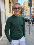 MAGLIA GIROCOLLO TES. PUNTO RISO MARKUP