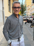 CARDIGAN LUPETTO IN MAGLIA LAVORATA MARKUP
