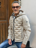 GIUBBINO TES. COMBINATO SOFSHELL E NYLON MARKUP