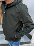 GIUBBINO SOFTSHELL CON CAPPUCCIO MARKUP