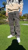 JEANS BAGGY CON PATCHWORK SFRANGIATO ICON