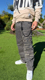 JEANS BAGGY CON PATCHWORK SFRANGIATO ICON