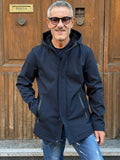 PARKA SOFTSHELL CON CAPPUCCIO MARKUP