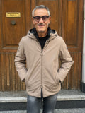 PARKA LUNGHEZZA MEDIA CON CAPPUCCIO MARKUP