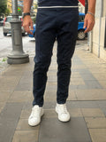 PANTALONE CHINOS IN RASO DI COTONE TELAMIRA