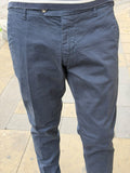 PANTALONE CHINOS IN RASO DI COTONE TELAMIRA