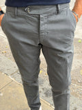PANTALONE CHINOS IN RASO DI COTONE TELAMIRA