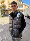 SMANICATO ALL-OVER CON CAPPUCCIO ICON