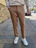 PANTALONE TESSUTO SPIGATO PUNTO MILANO TELAMIRA
