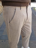 PANTALONE TESSUTO SPIGATO PUNTO MILANO TELAMIRA