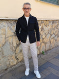 GIACCA OVERSHIRT CON TASCHE A TOPPE TELAMIRA