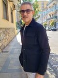 GIACCA OVERSHIRT CON TASCHE A TOPPE TELAMIRA